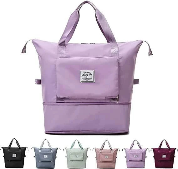 Waterproof Foldable Travel Duffle Bag with Pocket (Buy 1 Get 1)